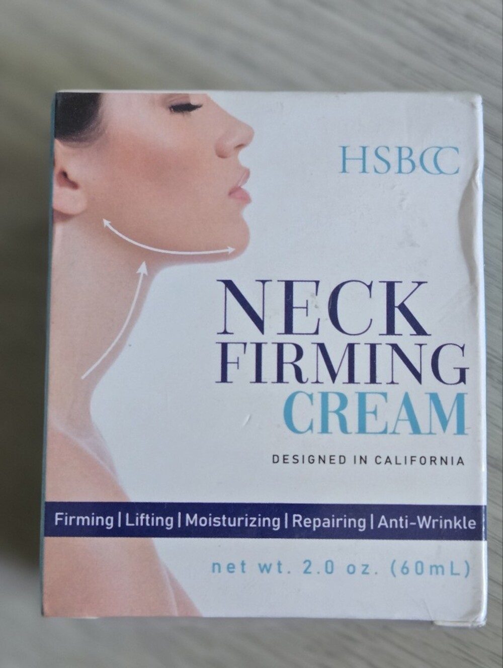 Neck Firming Cream – Hydrating Firming Treatment (White/Blue)